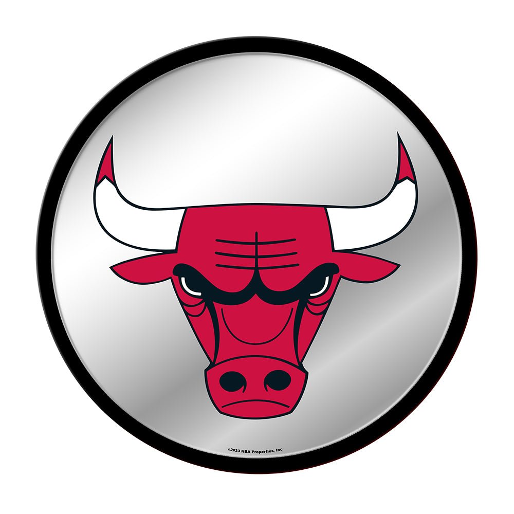 Chicago Bulls: Modern Disc Mirrored Wall Sign - The Fan-Brand