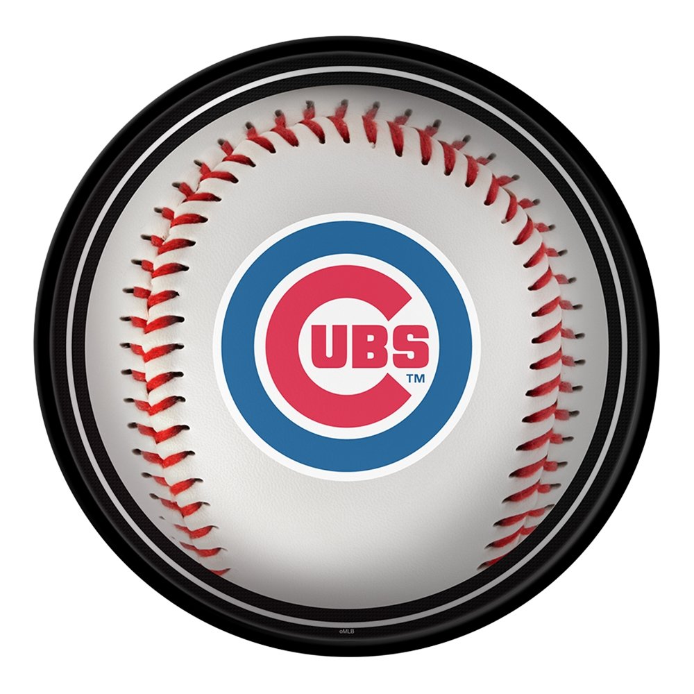 Chicago Cubs: Baseball - Modern Disc Wall Sign - The Fan-Brand