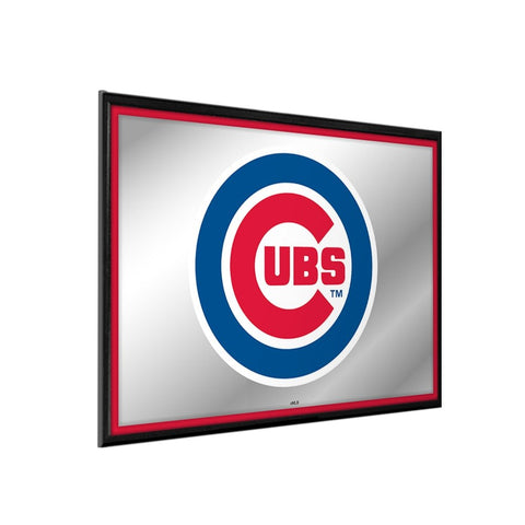 Chicago Cubs: Framed Mirrored Wall Sign - The Fan-Brand