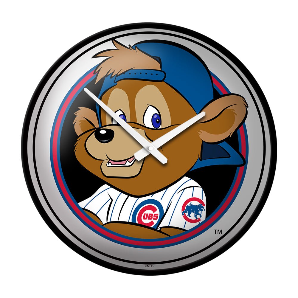 Chicago Cubs: Mascot - Modern Disc Wall Clock - The Fan-Brand
