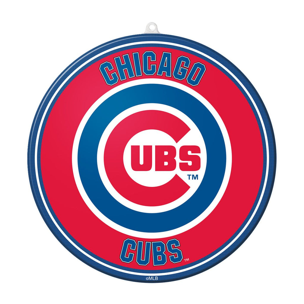 Chicago Cubs: Sun Catcher Ornament - The Fan-Brand