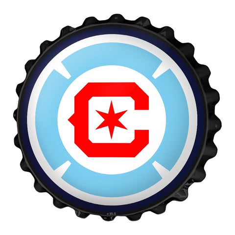 Chicago Fire: Bottle Cap Wall Sign - The Fan-Brand