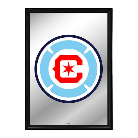 Chicago Fire: Framed Mirrored Wall Sign - The Fan-Brand