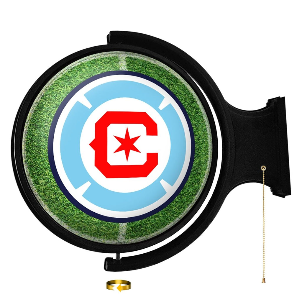 Chicago Fire: Pitch - Original Round Rotating Lighted Wall Sign - The Fan-Brand