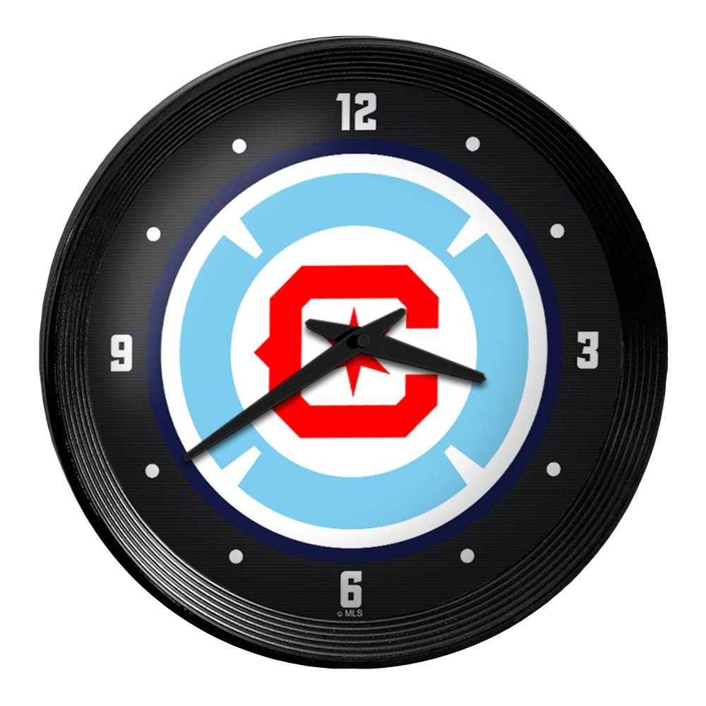 Chicago Fire: Ribbed Frame Wall Clock - The Fan-Brand
