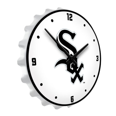 Chicago White Sox: Bottle Cap Lighted Wall Clock - The Fan-Brand