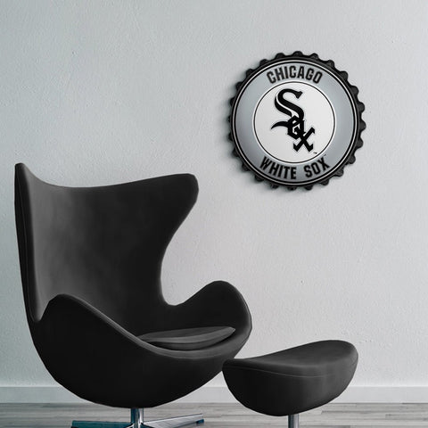 Chicago White Sox: Bottle Cap Wall Sign - The Fan-Brand