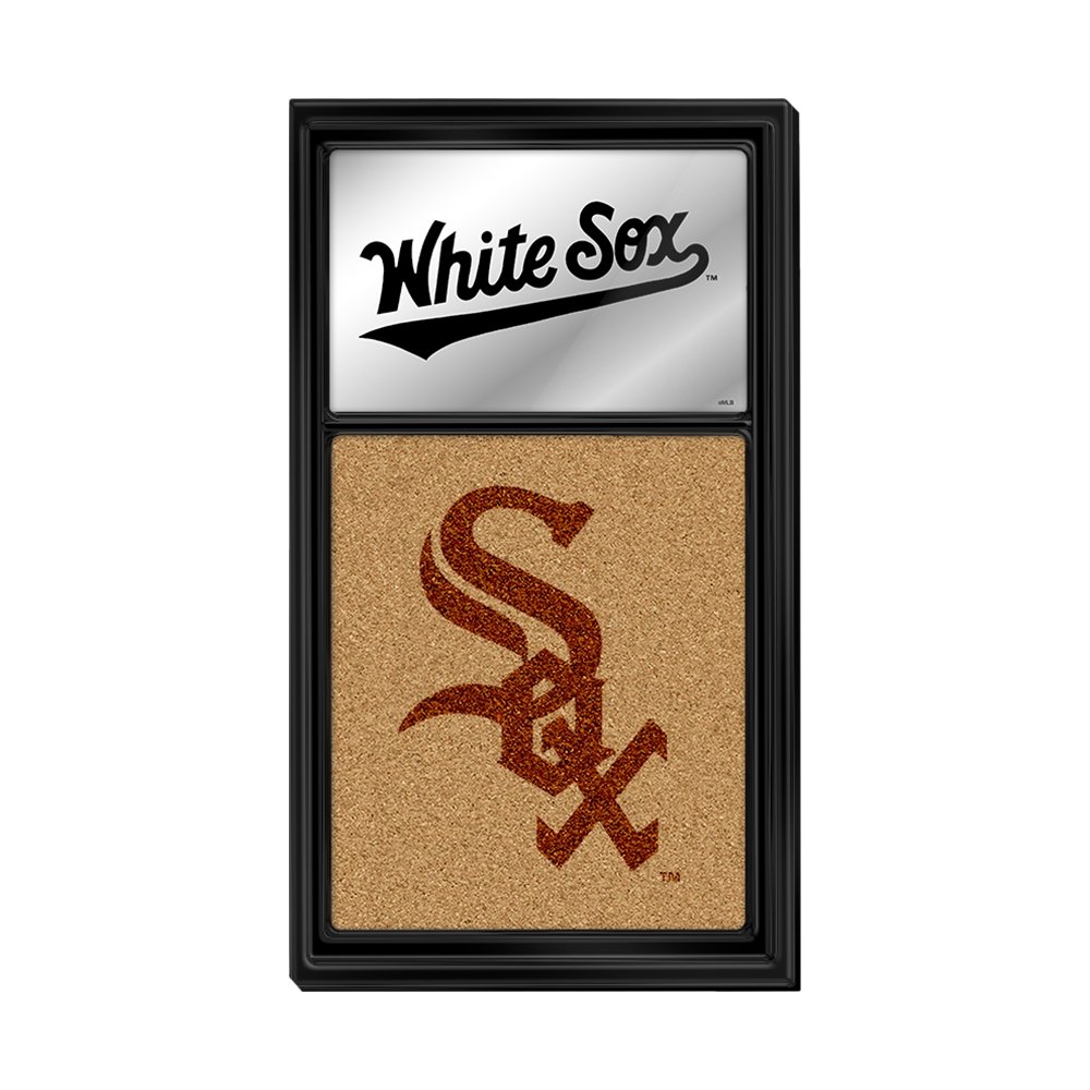 Chicago White Sox: Dual Logo - Mirrored Dry Erase Note Board - The Fan-Brand