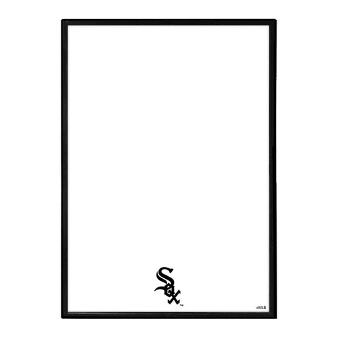 Chicago White Sox: Framed Dry Erase Wall Sign - The Fan-Brand