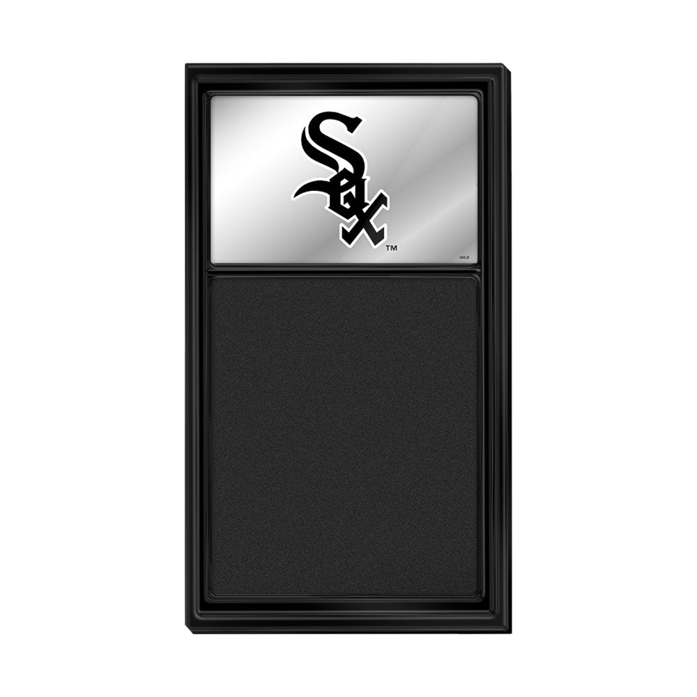 Chicago White Sox: Logo - Mirrored Chalk Note Board - The Fan-Brand