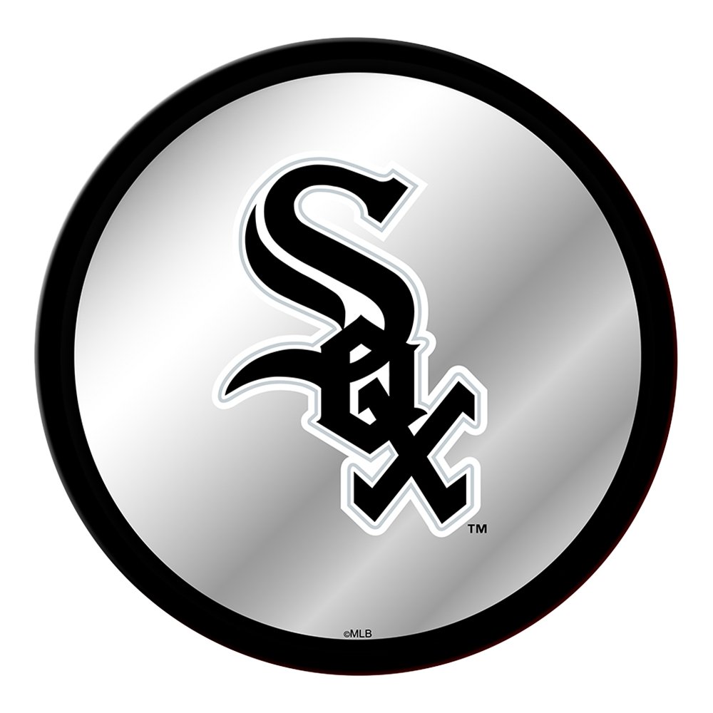 Chicago White Sox: Modern Disc Mirrored Wall Sign - The Fan-Brand