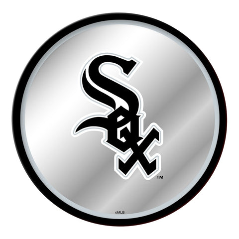 Chicago White Sox: Modern Disc Mirrored Wall Sign - The Fan-Brand