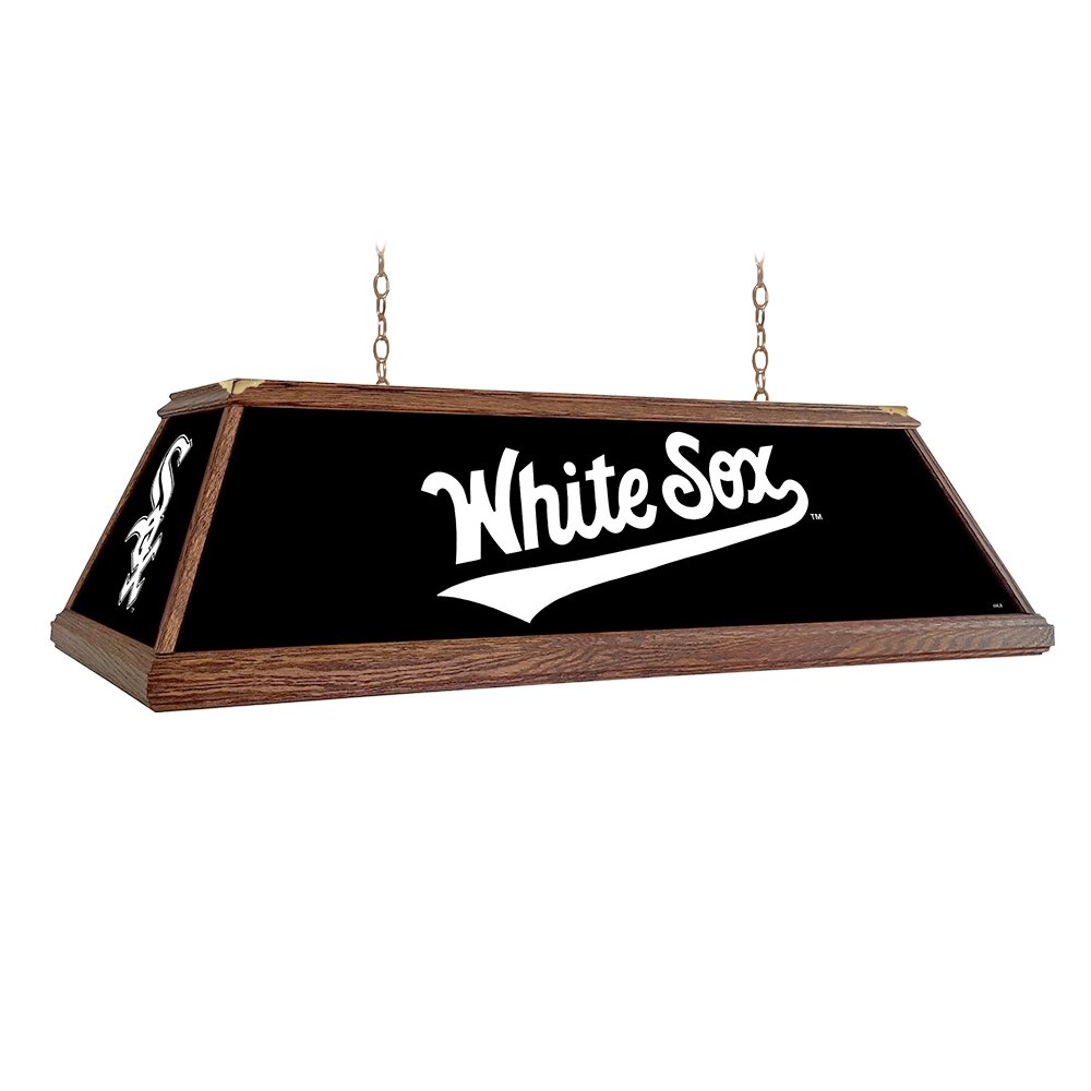 Chicago White Sox: Premium Wood Pool Table Light - The Fan-Brand