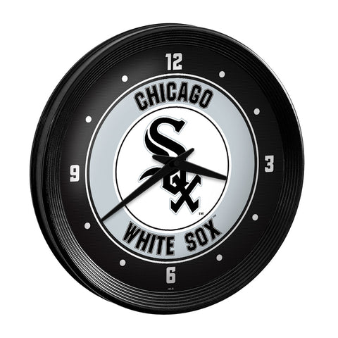 Chicago White Sox: Ribbed Frame Wall Clock - The Fan-Brand