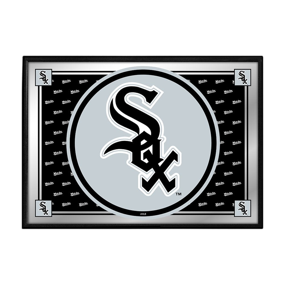 Chicago White Sox: Team Spirit - Framed Mirrored Wall Sign - The Fan-Brand
