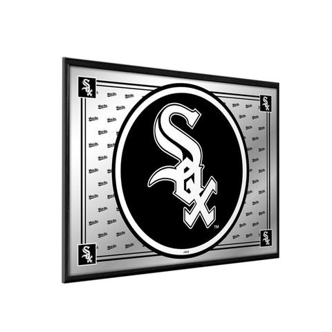 Chicago White Sox: Team Spirit - Framed Mirrored Wall Sign - The Fan-Brand