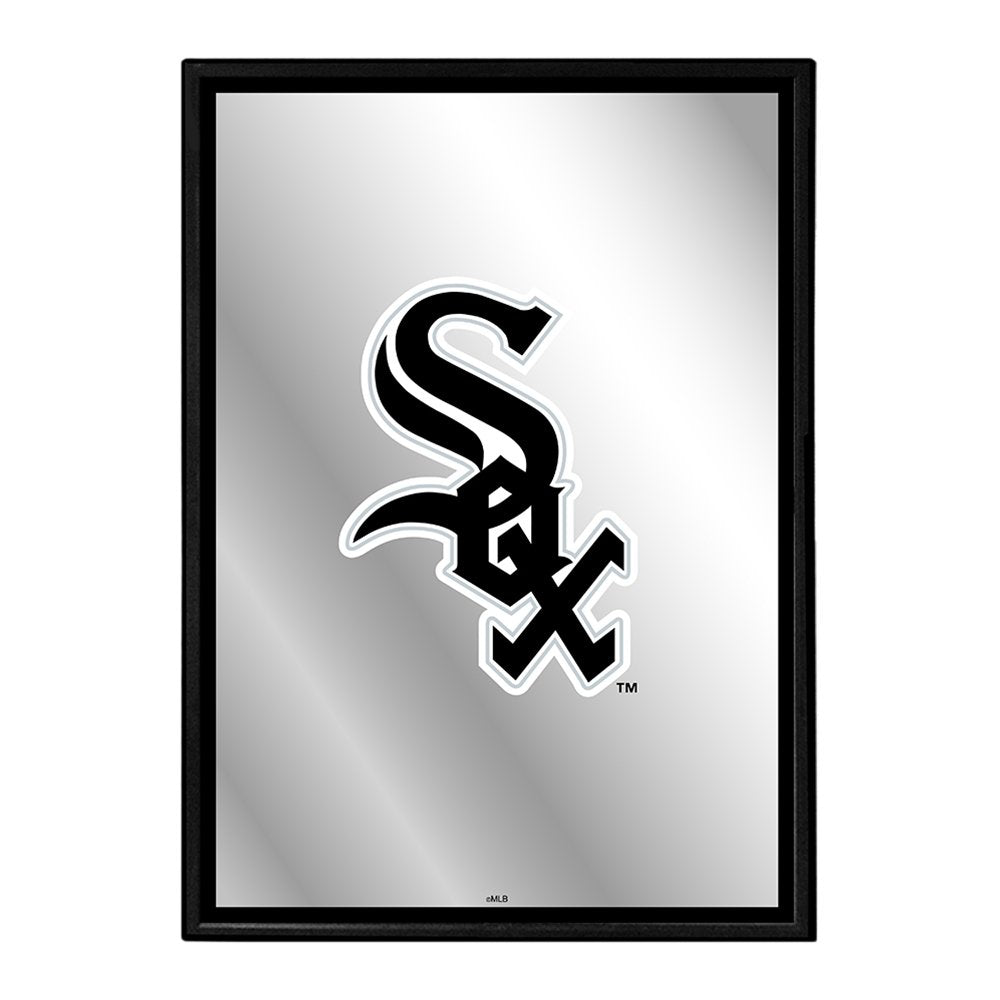 Fan Creations Black MLB Chicago White Sox 11 in x 19 in Heritage Distressed Logo Sign