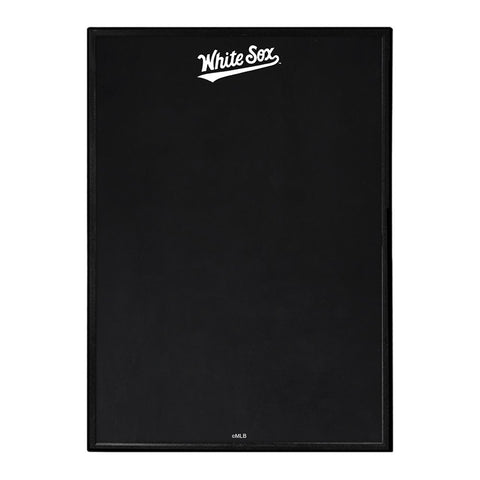 Chicago White Sox: Wordmark - Framed Chalkboard - The Fan-Brand