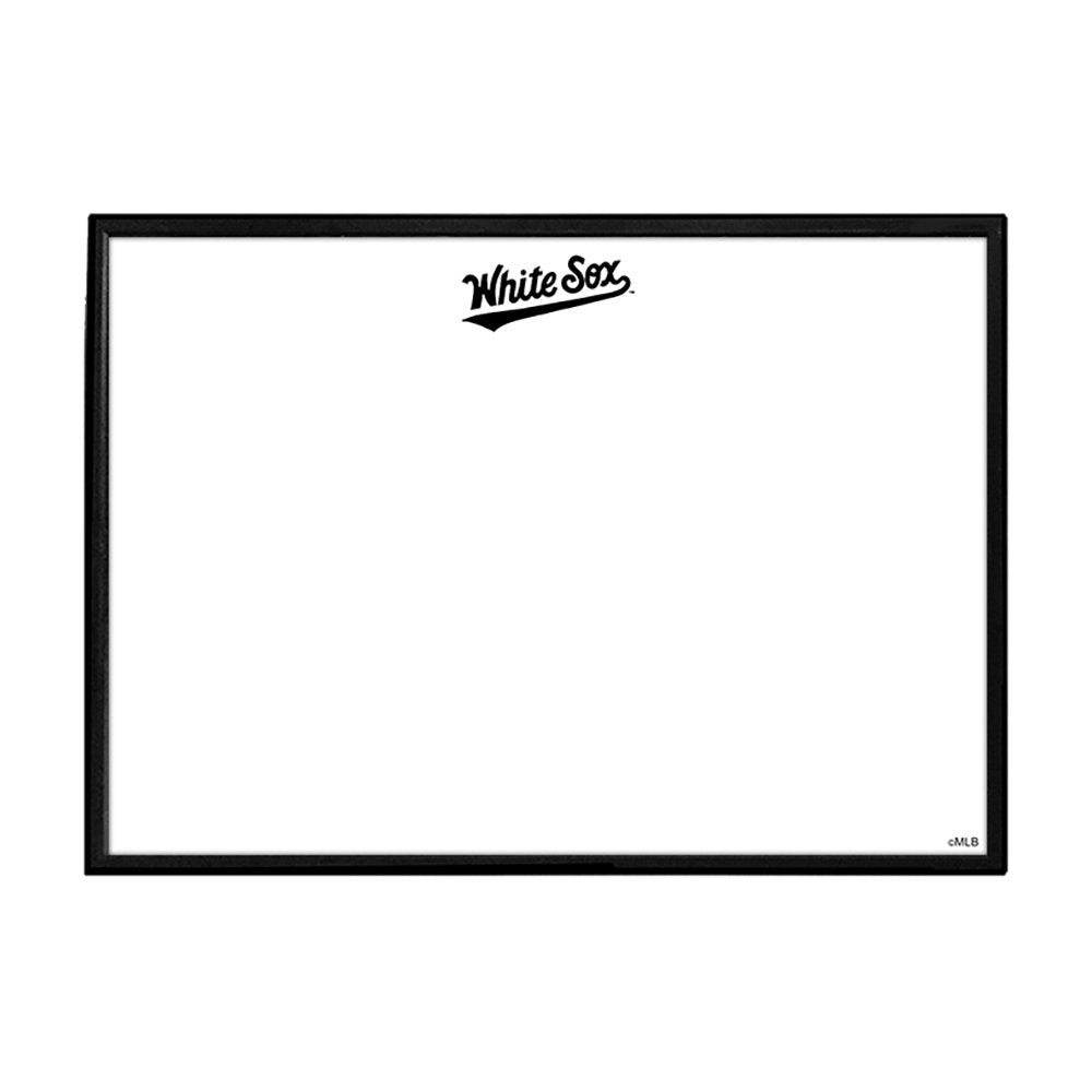 Chicago White Sox: Wordmark - Framed Dry Erase Wall Sign - The Fan-Brand