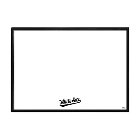 Chicago White Sox: Wordmark - Framed Dry Erase Wall Sign - The Fan-Brand