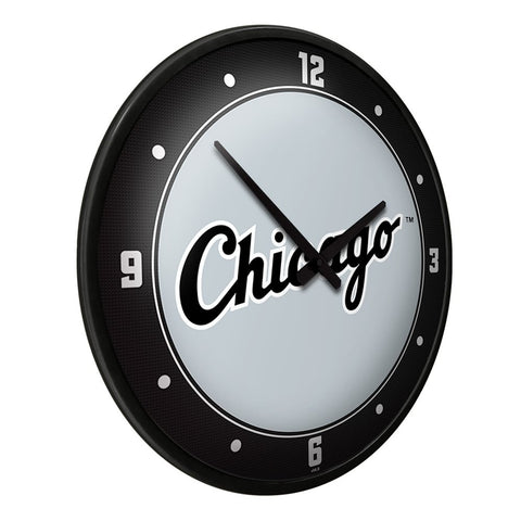 Chicago White Sox: Wordmark - Modern Disc Wall Clock - The Fan-Brand