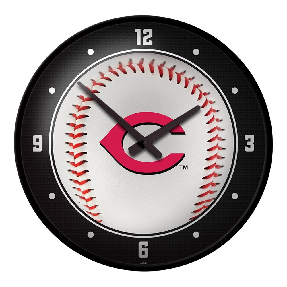 Cincinnati Reds: Baseball - Modern Disc Wall Clock - The Fan-Brand