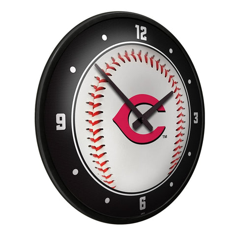 Cincinnati Reds: Baseball - Modern Disc Wall Clock - The Fan-Brand