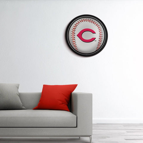 Cincinnati Reds: Baseball - Modern Disc Wall Sign - The Fan-Brand