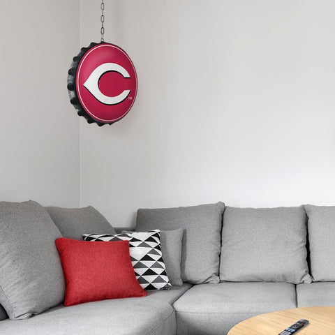 Cincinnati Reds: Double-Sided Bottle Cap Dangler - The Fan-Brand