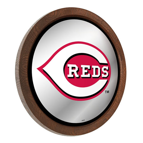 The Fan-Brand Cincinnati Reds Framed Mirrored Sign, Red, Size NA, Rally House