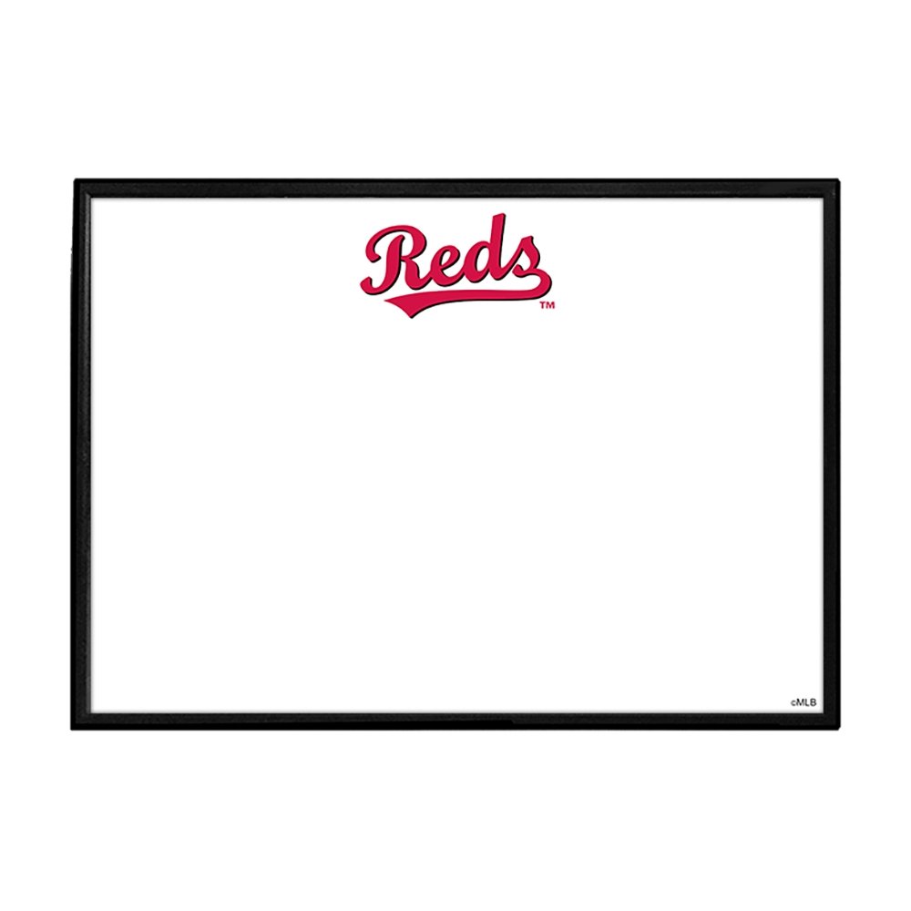 Cincinnati Reds: Framed Dry Erase Wall Sign - The Fan-Brand