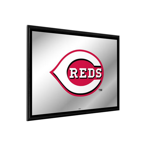 Cincinnati Reds: Framed Mirrored Wall Sign - The Fan-Brand