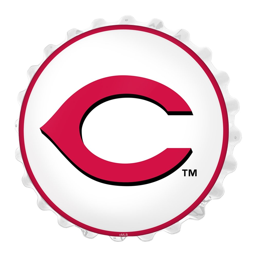 Cincinnati Reds: Logo - Bottle Cap Wall Light - The Fan-Brand