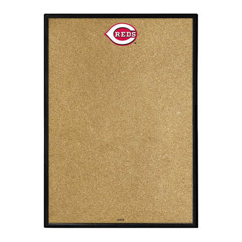 Cincinnati Reds: Logo - Framed Corkboard - The Fan-Brand