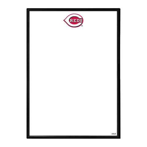 Cincinnati Reds: Logo - Framed Dry Erase Wall Sign - The Fan-Brand