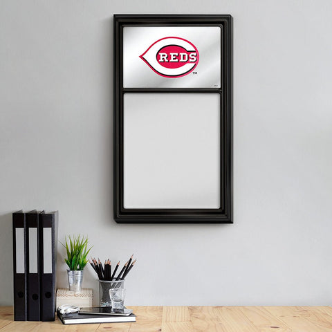 Cincinnati Reds: Logo - Mirrored Chalk Note Board - The Fan-Brand