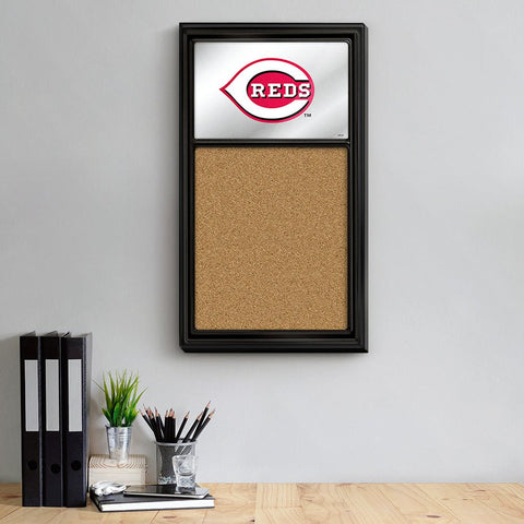 Cincinnati Reds: Logo - Mirrored Dry Erase Note Board - The Fan-Brand