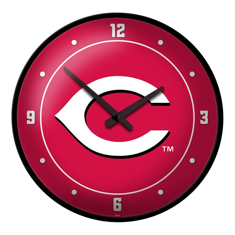 Cincinnati Reds: Logo - Modern Disc Wall Clock - The Fan-Brand