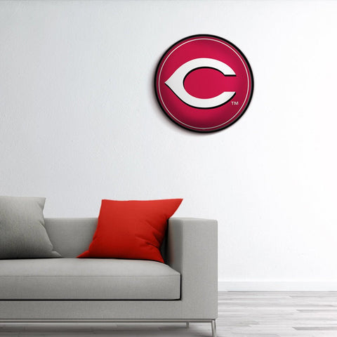 Cincinnati Reds: Logo - Modern Disc Wall Sign - The Fan-Brand
