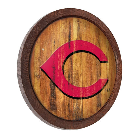 Cincinnati Reds: Logo - Weathered 