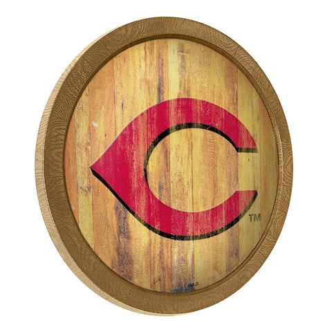 Cincinnati Reds: Logo - Weathered 