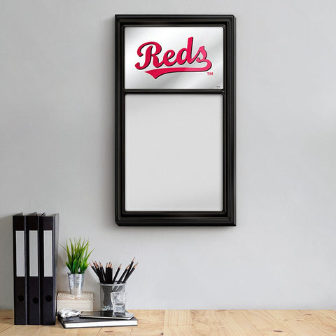 Cincinnati Reds: Mirrored Chalk Note Board - The Fan-Brand