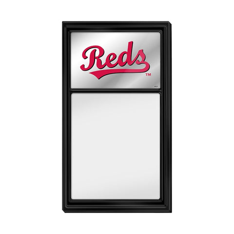 Cincinnati Reds: Mirrored Chalk Note Board - The Fan-Brand