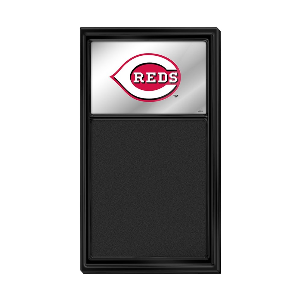 Cincinnati Reds: Mirrored Chalk Note Board - The Fan-Brand