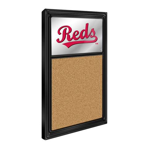 Cincinnati Reds: Mirrored Dry Erase Note Board - The Fan-Brand