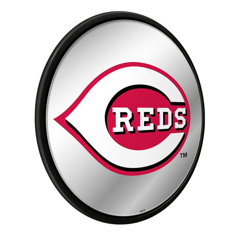 Cincinnati Reds: Modern Disc Mirrored Wall Sign - The Fan-Brand