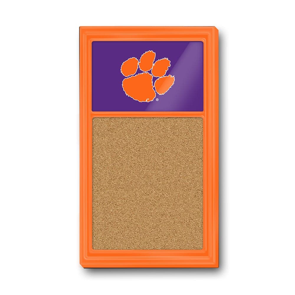 Clemson Tigers: Cork Note Board - The Fan-Brand