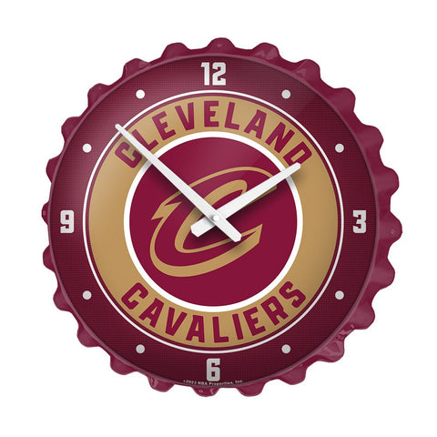 Cleveland Cavaliers: Bottle Cap Wall Clock - The Fan-Brand