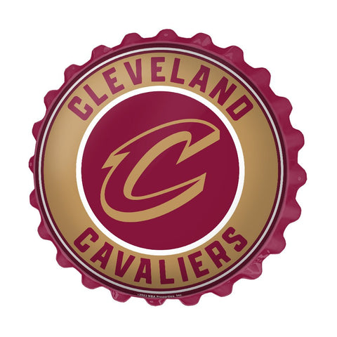 Cleveland Cavaliers: Bottle Cap Wall Sign - The Fan-Brand