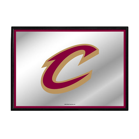 Cleveland Cavaliers: Framed Mirrored Wall Sign - The Fan-Brand